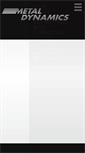 Mobile Screenshot of metaldynamics.net