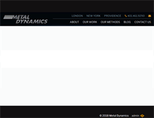 Tablet Screenshot of metaldynamics.net